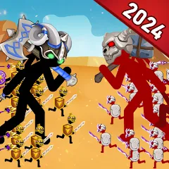 Скачать взлом Stick Dynasty (Стритмен Баттл Уор)  [МОД Unlocked] - последняя версия apk на Андроид