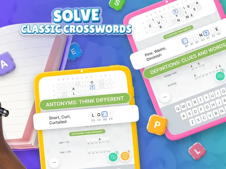 Acrostics－Cross Word Puzzles  [МОД Unlocked] Screenshot 5