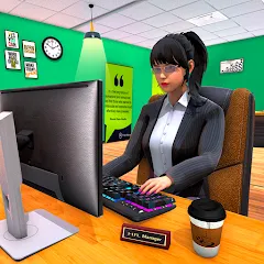 Взлом Virtual HR Manager Job Games  [МОД Много денег] - последняя версия apk на Андроид