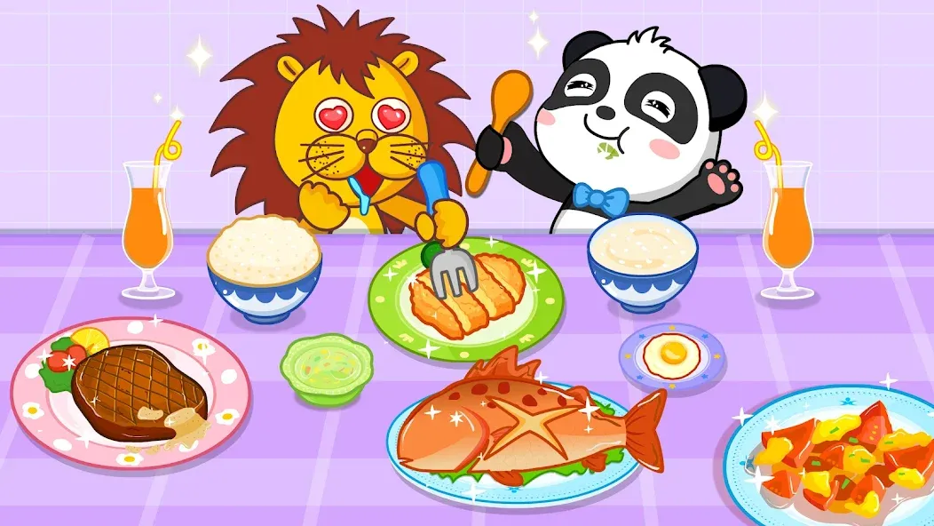 My Baby Panda Chef  [МОД Unlimited Money] Screenshot 5