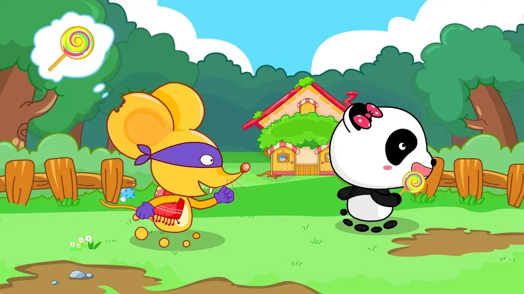 Baby Panda's Color Mixing  [МОД Menu] Screenshot 4
