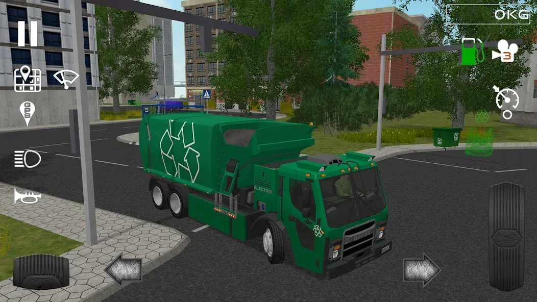 Trash Truck Simulator (Трэш Трак Симулятор)  [МОД Unlocked] Screenshot 2