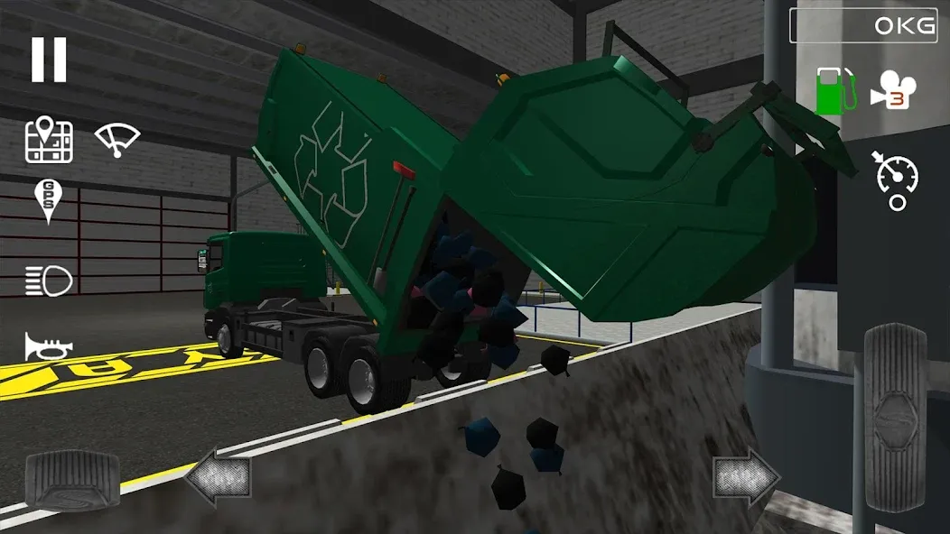 Trash Truck Simulator (Трэш Трак Симулятор)  [МОД Unlocked] Screenshot 3