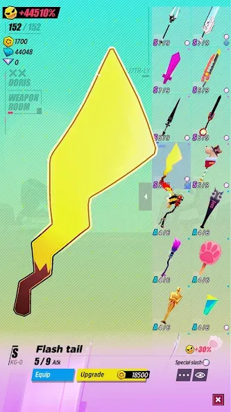 Slash & Girl - Endless Run  [МОД Menu] Screenshot 3