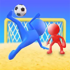 Взломанная Super Goal: Fun Soccer Game (Супер Гол)  [МОД Unlimited Money] - полная версия apk на Андроид