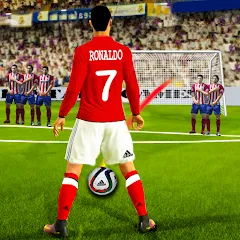 Взломанная Soccer Kick Football Champion  [МОД Меню] - полная версия apk на Андроид