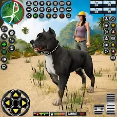 Скачать взломанную Dog Simulator Dog Game (Армейский симулятор собаки)  [МОД Бесконечные деньги] - последняя версия apk на Андроид
