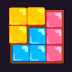 Взлом Block King - Brain Puzzle Game (Блок Кинг)  [МОД Все открыто] - стабильная версия apk на Андроид