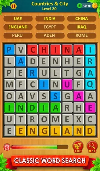 Word Game 2024 - Word Connect (Ворд Гейм 2023)  [МОД Unlimited Money] Screenshot 2