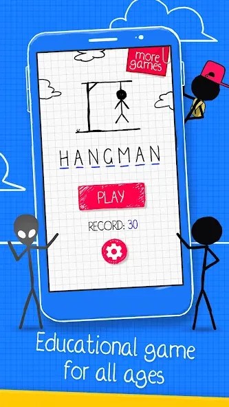 Hangman  [МОД Много денег] Screenshot 4