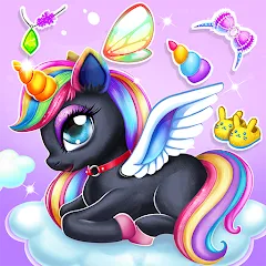 Взломанная Unicorn Dress up Girls Game  [МОД Меню] - полная версия apk на Андроид