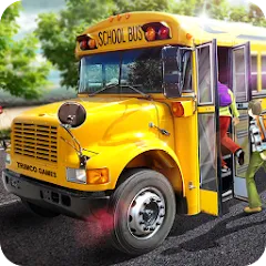 Взломанная School Bus 16  [МОД Unlimited Money] - последняя версия apk на Андроид
