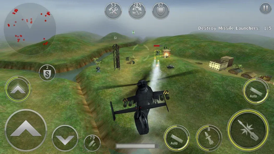 GUNSHIP BATTLE: Helicopter 3D  [МОД Unlimited Money] Screenshot 2