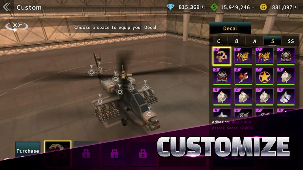 GUNSHIP BATTLE: Helicopter 3D  [МОД Unlimited Money] Screenshot 5