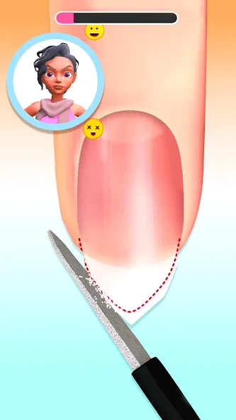 Nail Salon 3D  [МОД Menu] Screenshot 3