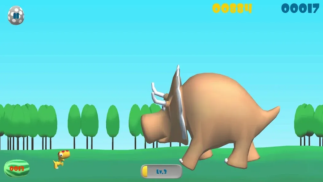 Dinosaur Run (Динозавр Ран)  [МОД Unlimited Money] Screenshot 3