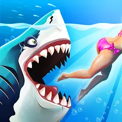 Скачать взлом Hungry Shark World (Хангри Шарк Ворлд)  [МОД Бесконечные деньги] - последняя версия apk на Андроид