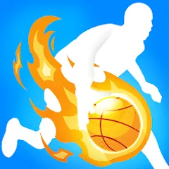 Взломанная Dribble Hoops (Дрибл Хупс)  [МОД Много монет] - стабильная версия apk на Андроид