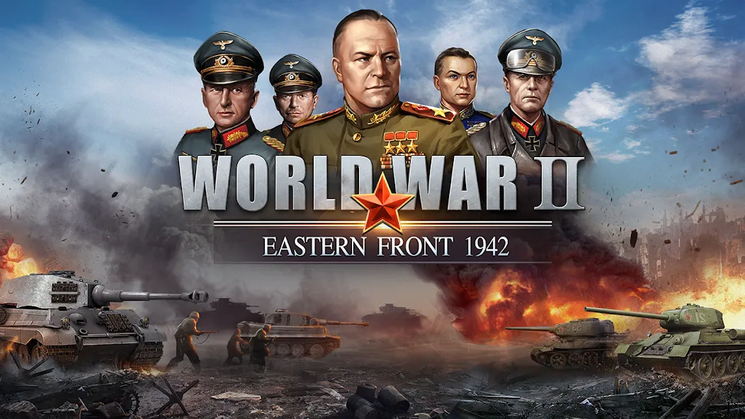 World War 2:WW2 Strategy Games (Вторая мировая война)  [МОД Unlimited Money] Screenshot 1