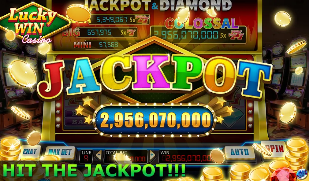Lucky Win Casino™ SLOTS GAME (Лаки Вин казино СЛОТЫ ИГРА)  [МОД Все открыто] Screenshot 3