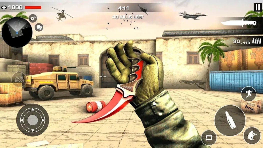 Cover Strike Ops FPS Gun Games  [МОД Меню] Screenshot 1