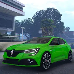Взломанная Renault Megane RS Simulator (Рено Меган  Симулятор)  [МОД Unlocked] - полная версия apk на Андроид