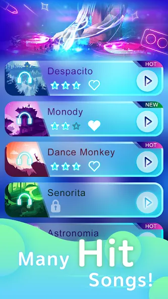 Piano Pop Tiles -Classic Piano (Пиано Поп Тайлс)  [МОД Бесконечные монеты] Screenshot 3