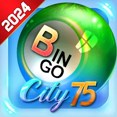 Взлом Bingo City 75 : Bingo & Slots (Бинго Сити 75)  [МОД Много денег] - последняя версия apk на Андроид