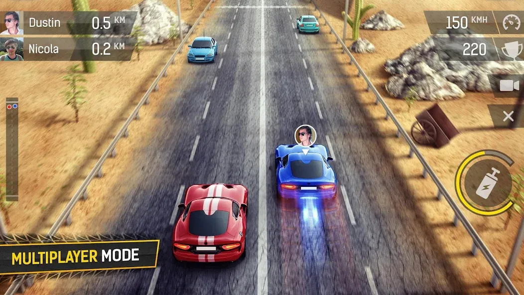 Racing Fever (Рейсинг Фивер)  [МОД Бесконечные деньги] Screenshot 2