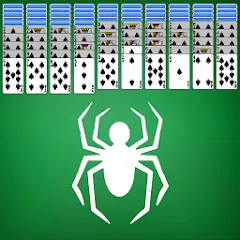 Скачать взломанную Spider Solitaire  [МОД Много монет] - полная версия apk на Андроид