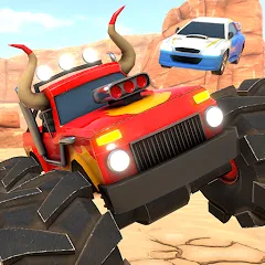 Взломанная Crash Drive 3: Car Stunting (Крэш Драйв 3)  [МОД Unlimited Money] - стабильная версия apk на Андроид