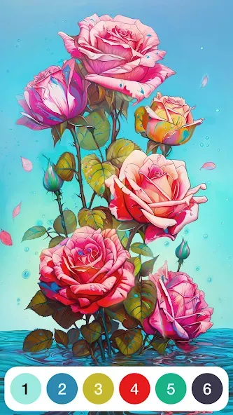 Paint by Number: Coloring Game  [МОД Mega Pack] Screenshot 1