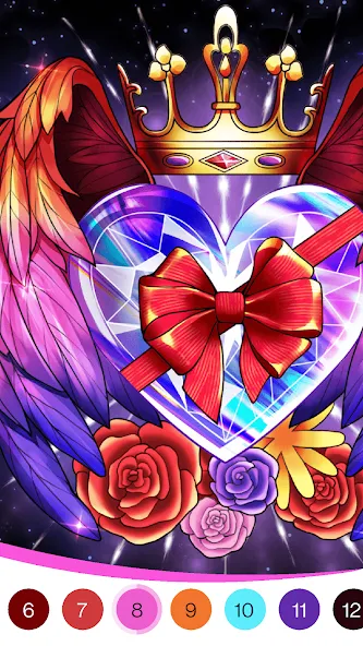 Coloring Book -Paint by Number (Малер Плюс)  [МОД Меню] Screenshot 3