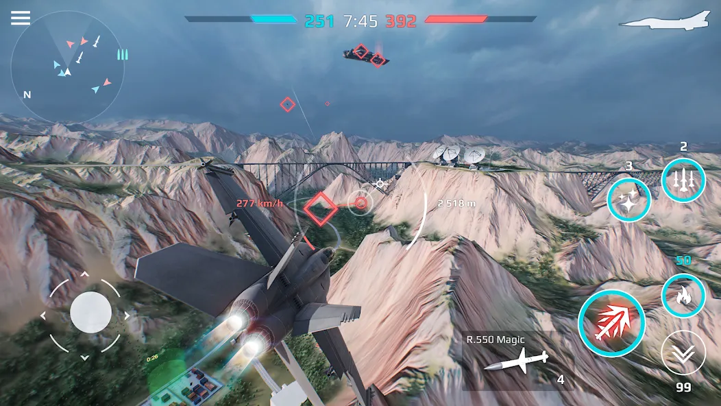 Sky Combat: War Planes Online (Скай Комбат)  [МОД Unlimited Money] Screenshot 2