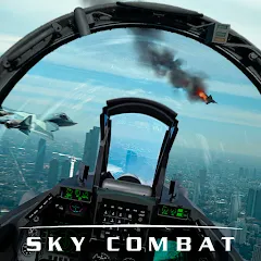 Скачать взломанную Sky Combat: War Planes Online (Скай Комбат)  [МОД Unlimited Money] - стабильная версия apk на Андроид
