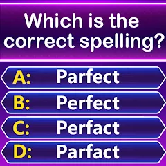 Взлом Spelling Quiz - Word Trivia (Спеллинг Квиз)  [МОД Mega Pack] - полная версия apk на Андроид
