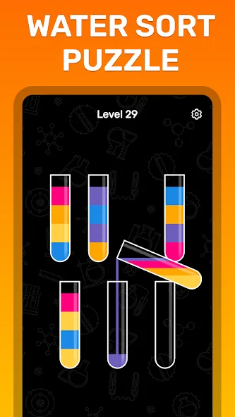 Water Sort Puzzle Color Game  [МОД Меню] Screenshot 3